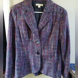 Coldwater Creek Tweed Jacket Size 12